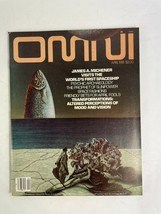 April 1981 Omni Magazine James A.Michener Worlds First Spaceship Transformations - £8.63 GBP