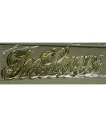 BRAND NEW 10 Pack Gummed, Foil Embossed IN LAW Decals BRAND NEW - £3.08 GBP