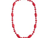 NIBLING Baby Greenwich Teething Necklace Red - $34.02
