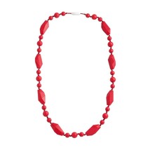 NIBLING Baby Greenwich Teething Necklace Red - £27.16 GBP