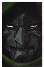 Mike McKone SIGNED Marvel Comic Art Print ~ Doctor Dr. Doom / Fantastic Four - £23.18 GBP