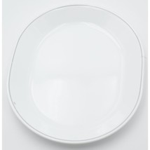 Corning Corelle Ribbon Bouquet 12&quot; Oval Serving Platter Made In USA - £15.60 GBP