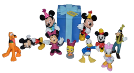 Disney Mickey Mouse Clubhouse &amp; Friends Minnie PVC Figures cake topper Lot - £14.35 GBP
