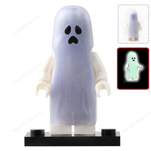 Vitruvius - Ghost Glow In Dark Figure Custom Minifigures Building Toy Gift Kids - £11.15 GBP