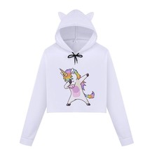 Cat Riverdale Hoodies Crop Top Women Harajuku Tops South Side Serpents Female Sw - $56.15