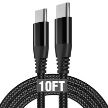 10Ft Usb C Charger Cable Cord Compatible For Samsung Galaxy Z Flip 4 5G, Flip 3, - £19.17 GBP