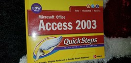 Microsoft Office Access 2003 QuickSteps Cronan, Andersen and Anderson Good - £4.69 GBP