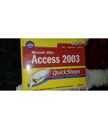 Microsoft Office Access 2003 QuickSteps Cronan, Andersen and Anderson Good - $8.19 CAD