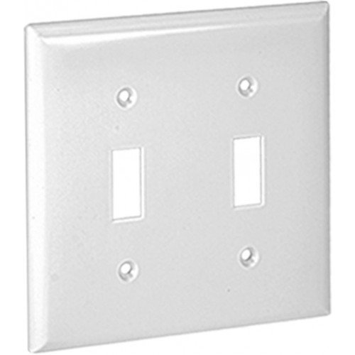 OPM2-W Midi 2-G Wall Plate - Switch White - $0.86