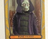 Star Wars Galactic Files Vintage Trading Card #382 Rune Haako - $2.48