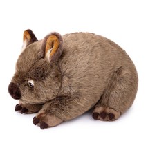 Simulation Wombat Plush Toy, 16.53Inch Super Soft Realistic Wombat Stuffed Anima - £34.74 GBP