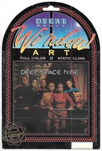 Star Trek: Deep Space Nine Cast Static Cling 6 x 6 Window Decal 1992 UNUSED - £2.39 GBP