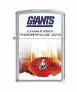 Rare 2012 New York Giants Superbowl Zippo Lighter - $33.20