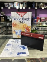 Blade Eagle 3-D (Sega Master System, 1988) SMS CIB Complete - Tested! - $30.92