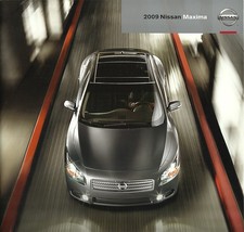2009 Nissan MAXIMA sales brochure catalog US 09 3.5 S SV 4DSC - $8.00