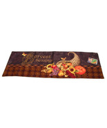 Harvest Blessings Table Runner USA 13x36 inches - £19.54 GBP