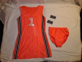 HALLOWEEN NAUGHTY COSPLAY BLASIA ADULT MEDIUM &amp; SMALL CHEERLEADER DANCE ... - $783.02 MXN