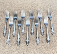 Oneida Brahms (11) DINNER FORKS  Community Stainless Flatware - $1,743.44 MXN