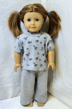 Clothes for 18&quot; American Girl Doll ~ 2-PC Outfit TOP &amp; PANTS  Stretch Kn... - £7.81 GBP