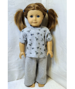 Clothes for 18&quot; American Girl Doll ~ 2-PC Outfit TOP &amp; PANTS  Stretch Kn... - £7.75 GBP