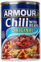 &quot;Get Your Spicy Fix with Armour Chili with Beans - 14 oz. (4 Cans) &#39;&#39; - £9.38 GBP
