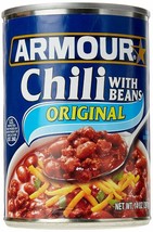 &quot;Get Your Spicy Fix with Armour Chili with Beans - 14 oz. (4 Cans) &#39;&#39; - £9.01 GBP