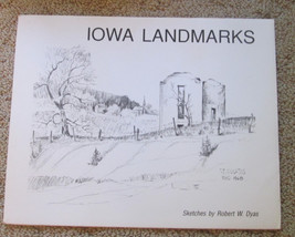 4 PENCIL SKETCHES BY ROBERT W DYAS &quot;IOWA  LANDSCAPES&quot;   - $72.76