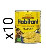10 x HABITANT Best French Canadian Pea Soup 796 ml. 28 oz.each 10 CANS - £50.93 GBP
