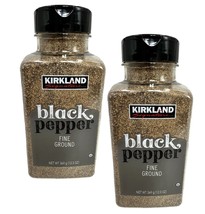2 Packs  Kirkland Signature Fine Ground Black Pepper 12.3 oz - $374.66 MXN