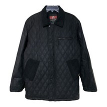 Kakadu Traders Australia Womens Black Quilted Water Repellent Cotton Coat Large - £31.38 GBP