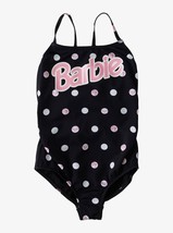 Barbie x Roxy Little Girls Barbie Polka Dot One Piece Swimsuit Size 4, 5 - NWT - £43.26 GBP