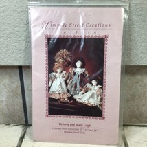 1990 Wimpole Street Creations Pattern &quot;Victoria &amp; Mary Leigh&quot; Victorian Dresses - $9.89