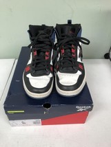 Reebok Men&#39;s Resonator Mid Basketball Sneakers GY6292 Blue/Red/White Siz... - $34.47