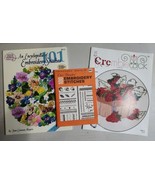 Lot of 3 Vintage Embroidery Stitches Encyclopedia Instruction Books Maga... - $613.30 MXN