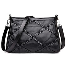 Genuine Leather Women bag Handbags Ladies Shoulder Messenger Bags Brands Designe - £29.71 GBP