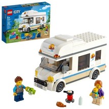 LEGO City Great Vehicles Holiday Camper Van 60283 Toy Car for Kids Ages 5 Plus - £10.77 GBP