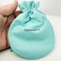 Tiffany &amp; Co Extra Large Blue Jewelry Drawstring Storage Gift Pouch - €60,35 EUR