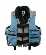 Body Glove Angler Fishing Vest, Lightweight Nylon Fishing Life Jacket wi... - $3,831.02 MXN