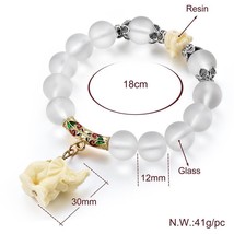 Natural opal beads bracelets crystal fashion women bracelet - £23.88 GBP