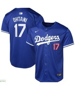 Shohei Ohtani #17 2024 Dodgers Men&#39;s Home Alt Blue Replica Jersey - $81.35 CAD