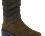 AQUATALIA Lori Waterproof Boots Olive Green Sude/Camo Nylon sz 7.25 New ... - $123.71