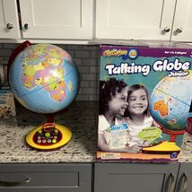 GeoSafari Talking Globe Jr. Educational Insights Teach Quiz 1000's Of Ge... - $53.37