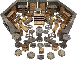 Smonex Terrain Pack 67 Pcs - Token Set Compatible With Gloomhaven, Jaws Of The - £87.87 GBP