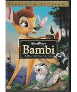 Walt Disney&#39;s Bambi Platinum Edition DVD 2 Disc Special Edition - £10.12 GBP