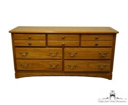 BASSETT FURNITURE Country French 66&quot; Double Dresser 2050-237 - 47 Ash Finish - £221.88 GBP