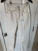 Zara cotton white pants size 36/4 - $49.50