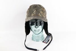 NOS Vintage Mens Medium Realtree Hardwoods Camouflage Insulated Ear Flap Hat Cap - £46.70 GBP