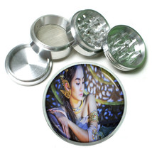 Thai Pin Up D4 Aluminum Herb Grinder 2.5&quot; 63mm 4 Piece - £10.91 GBP