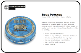 Reuzel Blue Strong Hold Water Soluble Pomade image 5