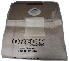 Oreck Commercial Upright Pro 12 Vacuum Bags, 10 Per Pack - £38.25 GBP